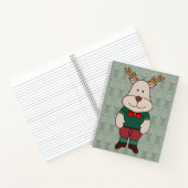 かわいい鹿 ノートブック (内部)