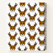 かわいい鹿 ノートブック (裏面)