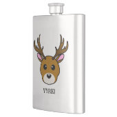 かわいい鹿 フラスク (左)