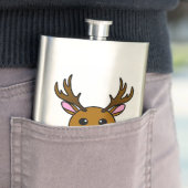 かわいい鹿 フラスク (インサイチュ)