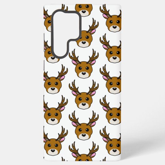 かわいい鹿 SAMSUNG GALAXYケース (裏面)
