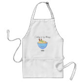 かわいい麺かわいいラーメン スタンダードエプロン (正面)