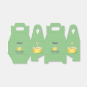 かわいい麺スネークアニメイラストレーションユーモア フェイバーボックス (折り畳みなし)