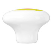 かわいい黄色いクマ セラミックノブ (側面)