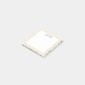 かわいい黄色い星模様の子供たちポストイットノート ポストイット (アングル)