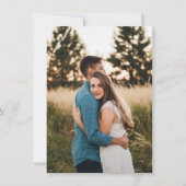 かわいい黄色とデートを守る|過去記事 招待状 (裏面)