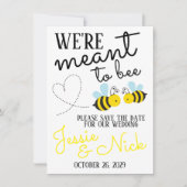 かわいい黄色とデートを守る|過去記事 招待状 (正面)