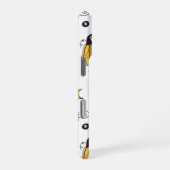 かわいい黄色と緑のブーブハロウィンケース iPhoneケース (右側面)