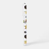 かわいい黄色と緑のブーブハロウィンケース iPhoneケース (左側面)