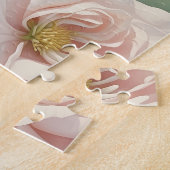 かわいい黄色と青のベビーブッジインパレーケットバード ジグソーパズル (側面)