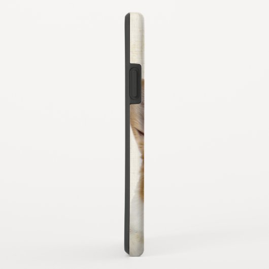 かわいい黄色ののぞきーとブーCorgi犬のモノグラム Case-Mate iPhoneケース (裏面/右)