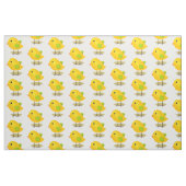 かわいい黄色のひよこ模様 ファブリック (ファットクウォーター)