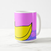 かわいい黄色のアヒル コーヒーマグカップ (正面右)