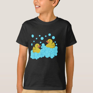 かわいい黄色のゴムアヒル、アヒル風呂おもちゃ、ゴム Tシャツ
