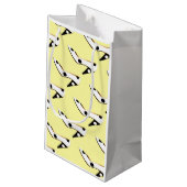 かわいい黄色のハイヒール靴 スモールペーパーバッグ (裏面アングル)