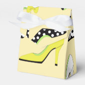 かわいい黄色のハイヒール フェイバーボックス (正面サイド)