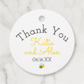 かわいい黄色のママへ フェイバータグ (裏面)