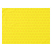 かわいい黄色の太陽のパターンモダン幸せなおもしろい明るい テーブルクロス (正面(横))