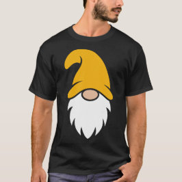 かわいい黄色の帽子をかぶったクリスマスノーム Tシャツ
