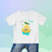 かわいい黄色の梨 ベビーTシャツ