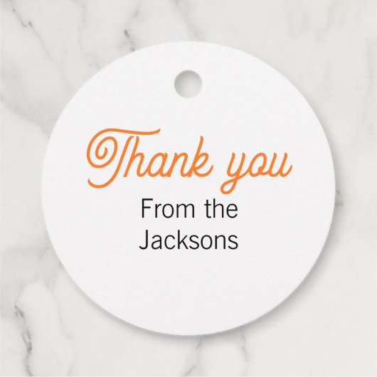 かわいい黒い子猫ありがとう フェイバータグ (裏面)