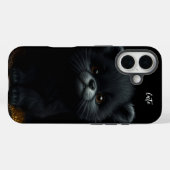 かわいい黒い子猫 Case-Mate iPhoneケース (裏面 (横))