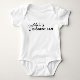 かわいい黒い文字|のお父さんで最も大きいファン ベビーボディスーツ