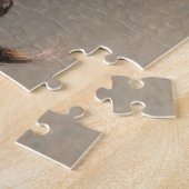 かわいい黒ヤギ ジグソーパズル (側面)