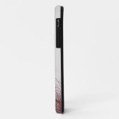 かわいい黒犬とタン犬の冬の雪のシーン Case-Mate iPhoneケース (裏面/左)