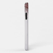 かわいい黒犬とタン犬の冬の雪のシーン Case-Mate iPhoneケース (裏面/右)