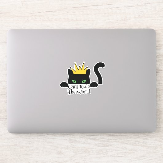 かわいい黒猫が世界を支配 シール (コンピューター)