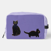 かわいい黒猫たち3匹 ドップキット (裏面)