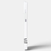 かわいい黒猫とハート Case-Mate iPhoneケース (裏面 / 左)