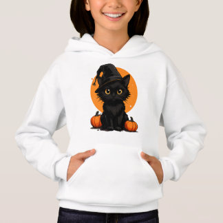 かわいい黒猫のキャラクターTシャツ | 猫好きへの面白いギフト