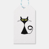 かわいい黒猫のギフトタグ ギフトタグ (正面)