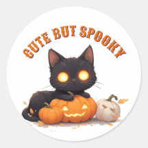 かわいい黒猫のトリック・オア・トリート ハロウィン 🎃