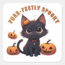かわいい黒猫ハロウィン 🎃
