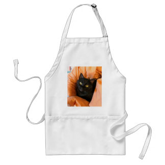 かわいい黒猫 スタンダードエプロン