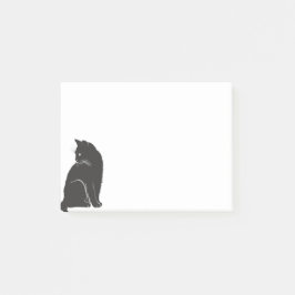 かわいい黒猫 ポストイット