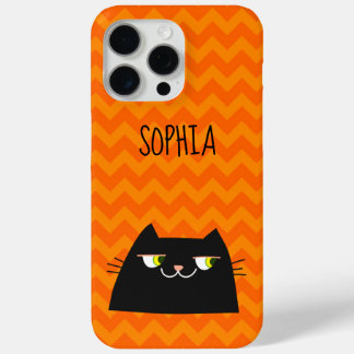 かわいい黒猫  iPhone 15 PRO MAXケース