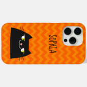 かわいい黒猫 Case-Mate iPhoneケース (裏面 (横))