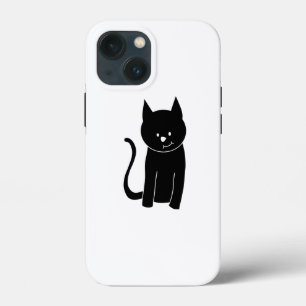 かわいい黒猫 iPhone 13 MINIケース