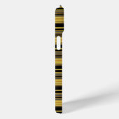 かわいい黒金ストライプ Case-Mate iPhoneケース (裏面 / 右)