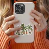 かわいい1つ以上の植物引用文ビニールシール シール