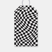 かわいい1ハッピーダードボーイ1歳の誕生日ありがとう ギフトタグ (裏面)