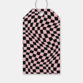 かわいい1ハッピーベビーガール1st誕生日ありがとう ギフトタグ (裏面)