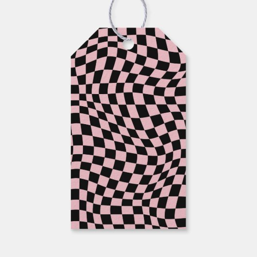 かわいい1ハッピーベビーガール1st誕生日ありがとう ギフトタグ (裏面)