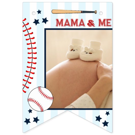 かわいい1歳の誕生日12ヶ月フォトマイルストーンバンティング バンティングフラッグ (第2の旗)