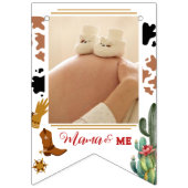 かわいい1歳の誕生日12ヶ月マイルストーン1位 バンティングフラッグ (第2の旗)