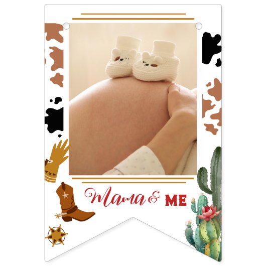 かわいい1歳の誕生日12ヶ月マイルストーン1位 バンティングフラッグ (第2の旗)